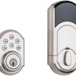 Kwikset SmartCode 910 Z-Wave Plus Deadbolt, Satin Nickel