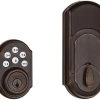 Kwikset SmartCode 910 Z-Wave Plus Deadbolt, Venetian Bronze