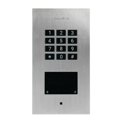 DoorBird IP And WiFi Access Control Device, Flush Mount, Stainless Steel