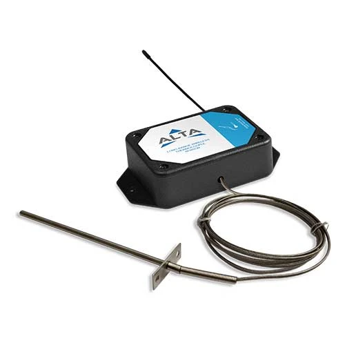 Monnit ALTA Wireless Thermocouple Sensor, K-Type Fixed Probe, AA Battery, 900MHZ
