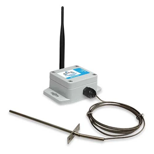 Monnit ALTA Industrial Wireless Thermocouple Sensor (K-Type Fixed Probe), 900MHZ