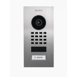 Doorbird Compact IP Video Door Station, Flush Mount, Stainless Steel