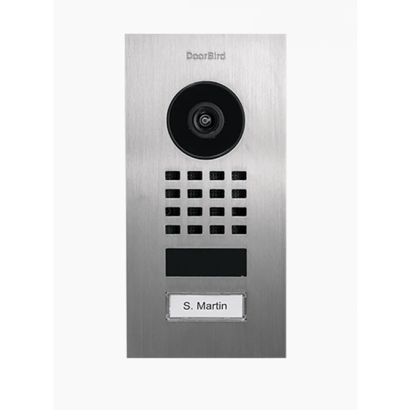 Doorbird Compact IP Video Door Station, Flush Mount, Stainless Steel