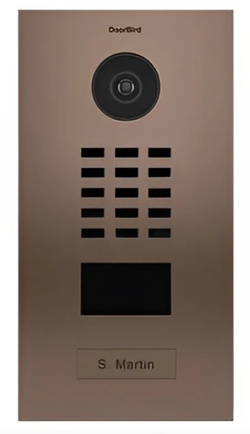 DoorBird IP Video Door Intercom, Bronze