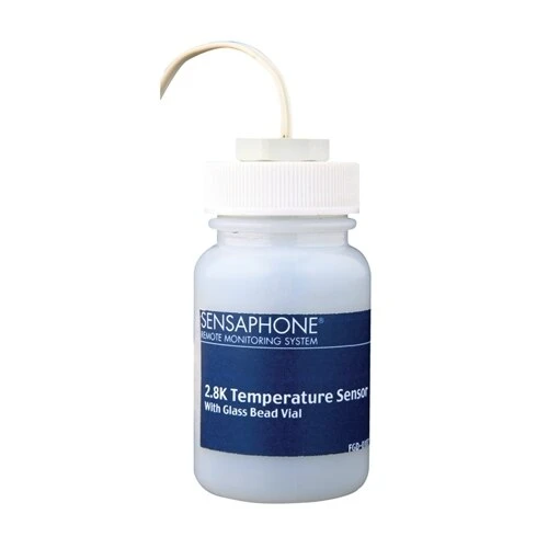 Sensaphone FGD-0107 2.8K Temperature Sensor In Glass Bead Vial