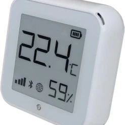 Shelly Plus H&T Humidity And Temperature WiFi Smart Sensor With E-ink Display