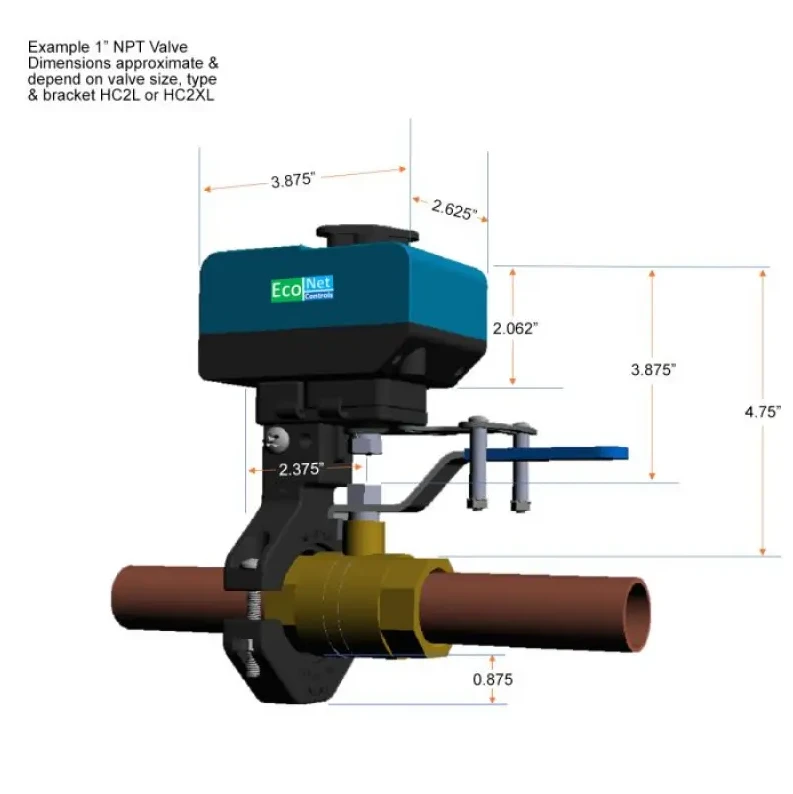 EcoNet BullDog EVC300 WiFi Automatic Water Shut Off With 3 Sensors - Image 2