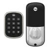Yale YRD136-ZW2-0BP Pro Pushbutton Deadbolt Z-Wave Key Free,Oil Rubbed Brnz